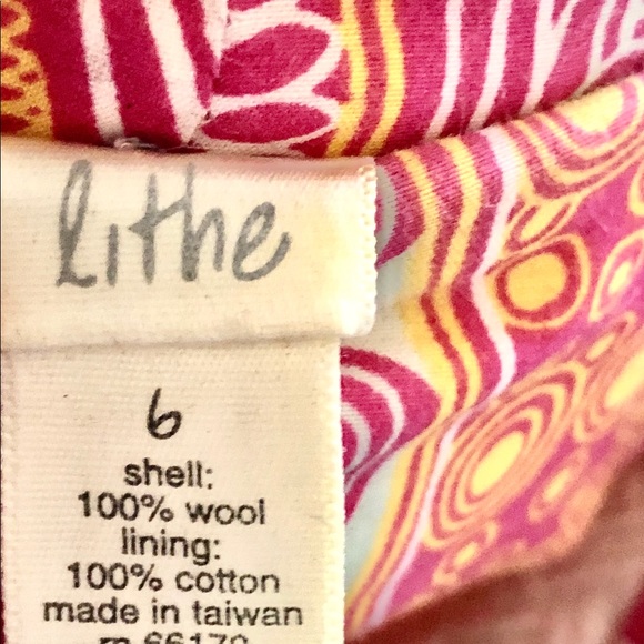 RARE!  Anthropologie Lithe • Embroidered Mountain Coat - Picture 7 of 8